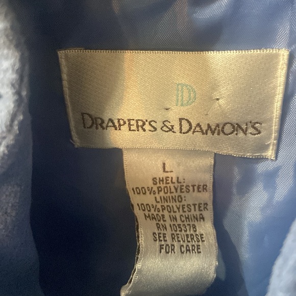 Draper’s and Damon’s Women’s Quilted Vest Size Large - Picture 3 of 7